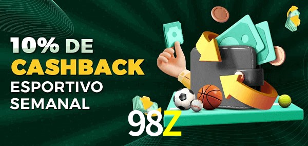10% de bônus de cashback na 98Z